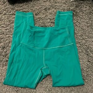 Green lululemon leggings